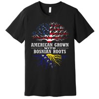 American Grown With Bosnian Roots Usa Bosnia And Herzegovina Premium T-Shirt