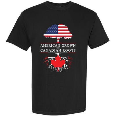 American Grown With Canadian Roots Canada Garment-Dyed Heavyweight T-Shirt