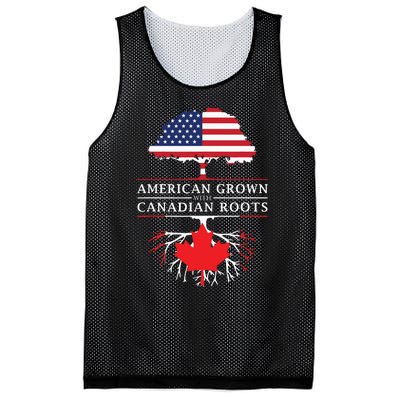 American Grown With Canadian Roots Canada Mesh Reversible Basketball Jersey Tank