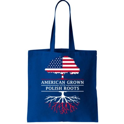 American Grown With Polish Roots Gift Poland Gift Tote Bag