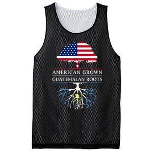 American Grown With Guatemalan Roots Guatemala Mesh Reversible Basketball Jersey Tank