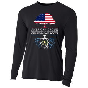 American Grown With Guatemalan Roots Guatemala Cooling Performance Long Sleeve Crew