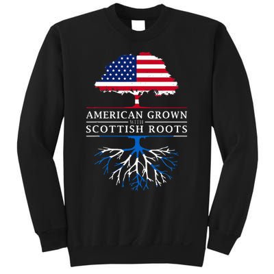 American Grown With Scottish Roots Scotland Sweatshirt