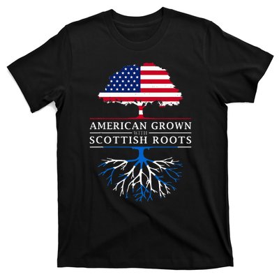 American Grown With Scottish Roots Scotland T-Shirt