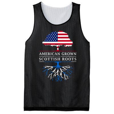 American Grown With Scottish Roots Scotland Mesh Reversible Basketball Jersey Tank