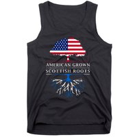 American Grown With Scottish Roots Scotland Tank Top