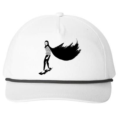 A Girl Walks Home Alone At Night Snapback Five-Panel Rope Hat