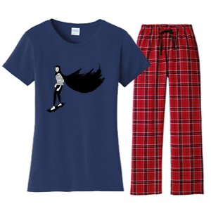 A Girl Walks Home Alone At Night Women's Flannel Pajama Set