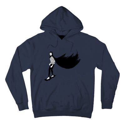 A Girl Walks Home Alone At Night Tall Hoodie