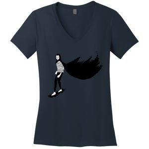 A Girl Walks Home Alone At Night Women's V-Neck T-Shirt