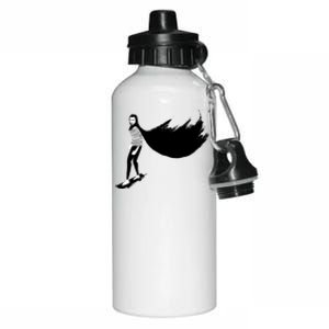 A Girl Walks Home Alone At Night Aluminum Water Bottle