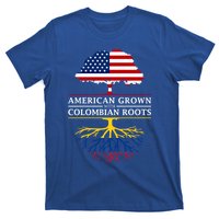 American Grown With Colombian Roots Cute Gift Colombia Gift T-Shirt