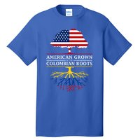 American Grown With Colombian Roots Cute Gift Colombia Gift Tall T-Shirt