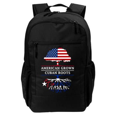 American Grown With Cuban Roots Cute Gift Cuba Gift Backpack