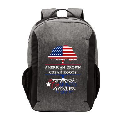 American Grown With Cuban Roots Cute Gift Cuba Gift Vector Backpack
