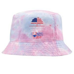 American Grown With Slovak Roots Slovakia Tie-Dyed Bucket Hat