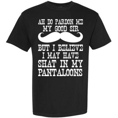 Ah Pardon Me My Good Sir I Believe I May Have Shat My Pantaloons Garment-Dyed Heavyweight T-Shirt