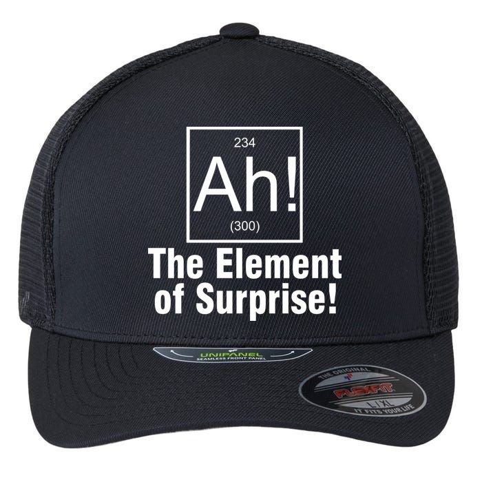 Ah! The Element Of Surprise Flexfit Unipanel Trucker Cap