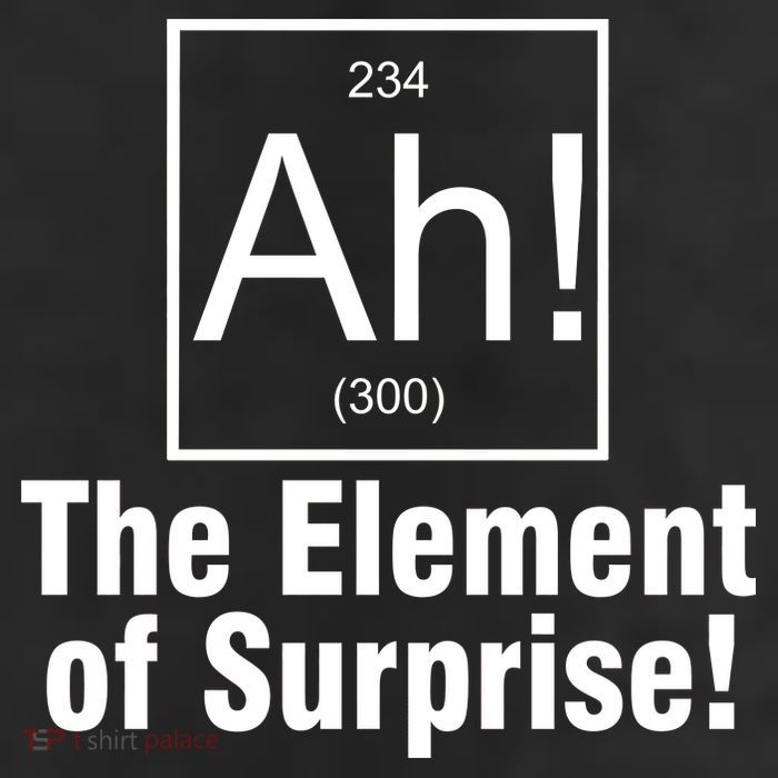 Ah! The Element Of Surprise 11oz C Handle Ceramic Mug