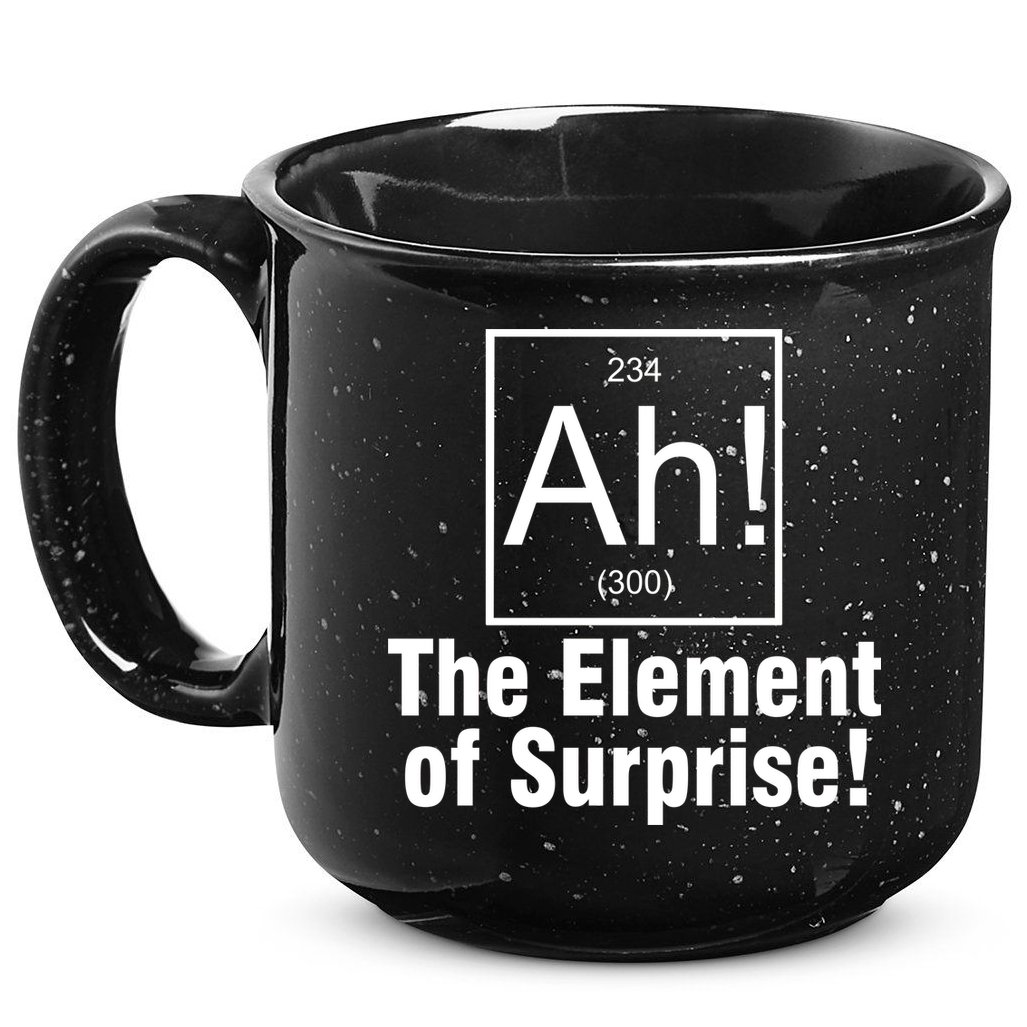 Ah! The Element Of Surprise 15oz Campfire Ceramic Mug