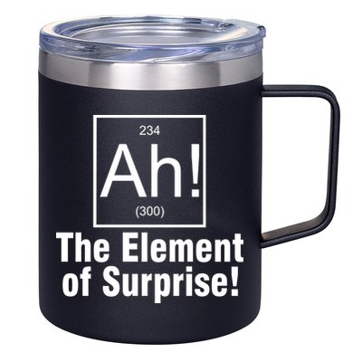 Ah! The Element Of Surprise 12oz Stainless Steel Coffee Mug