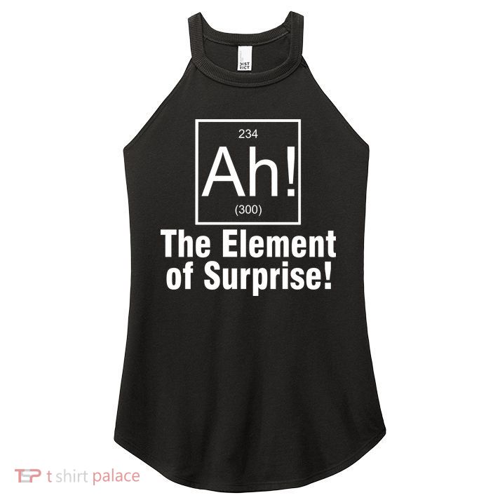 Ah! The Element Of Surprise Women's Perfect Tri Rocker Tank