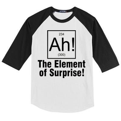 Ah! The Element Of Surprise Kids Colorblock Raglan Jersey