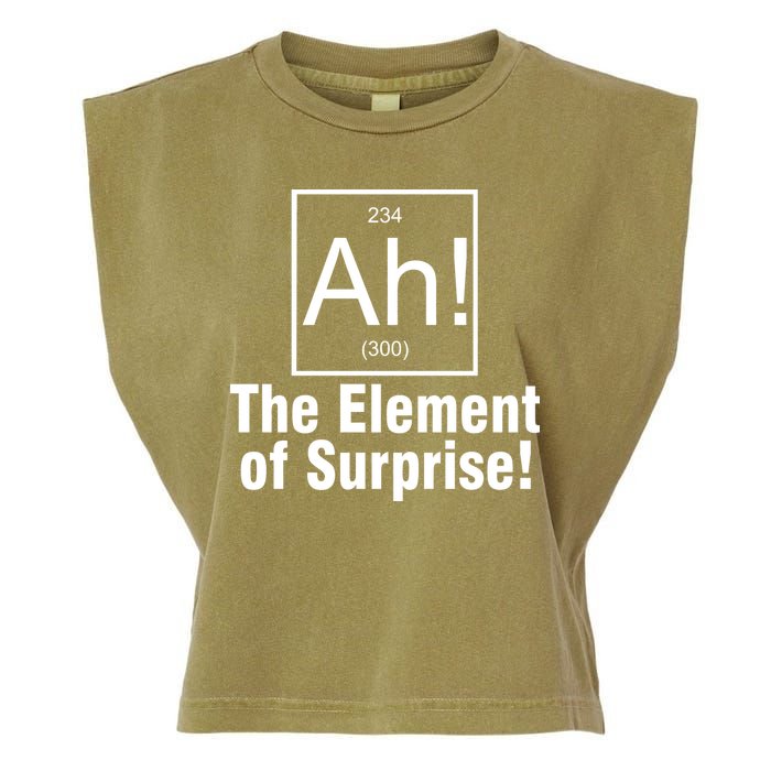 Ah! The Element Of Surprise Garment-Dyed Women's Muscle Tee