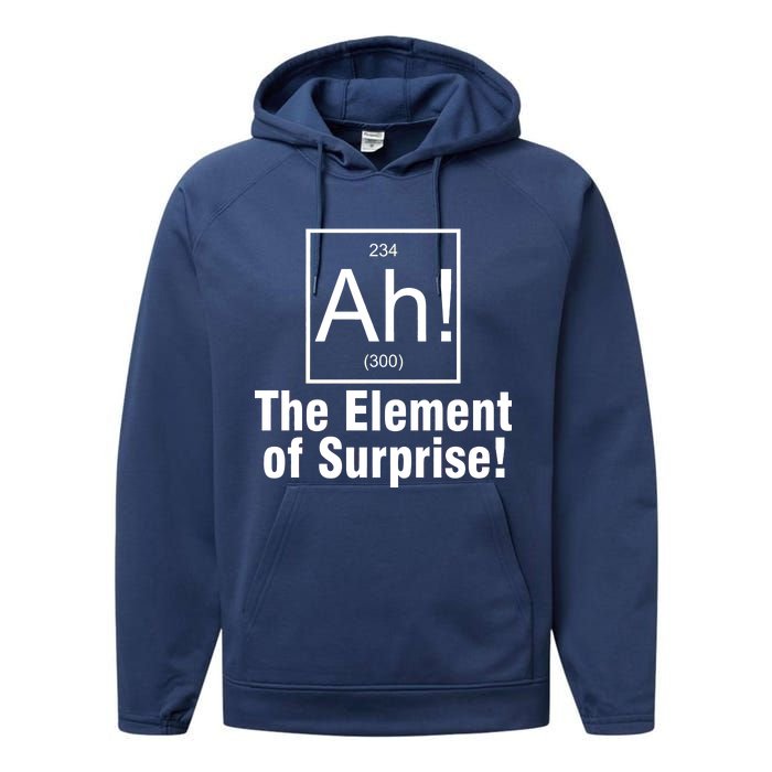 Ah! The Element Of Surprise Performance Fleece Hoodie