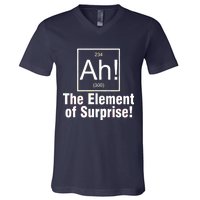 Ah! The Element Of Surprise V-Neck T-Shirt