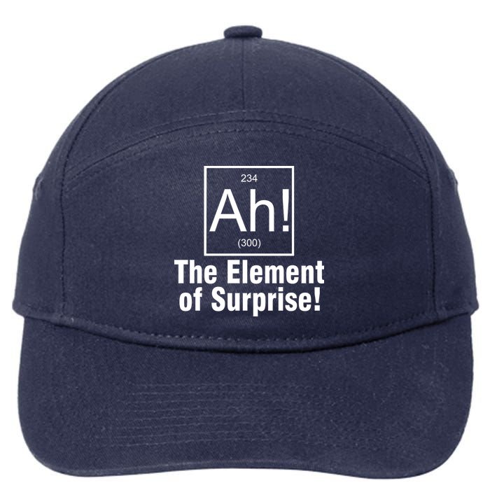 Ah! The Element Of Surprise 7-Panel Snapback Hat
