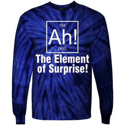 Ah! The Element Of Surprise Tie-Dye Long Sleeve Shirt