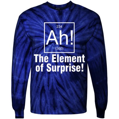 Ah! The Element Of Surprise Tie-Dye Long Sleeve Shirt