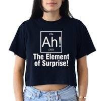 Ah! The Element Of Surprise Crop Top
