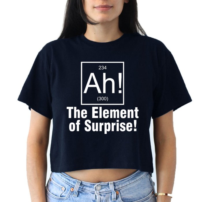Ah! The Element Of Surprise Crop Top