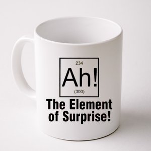 Ah! The Element Of Surprise Coffee Mug