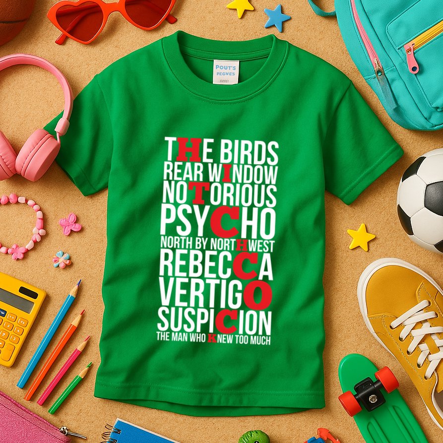 Alfred Hitchcock (1) Kids T-Shirt