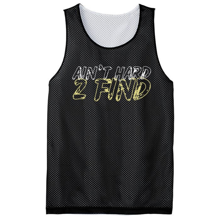 Aint Hard 2 Find Mesh Reversible Basketball Jersey Tank