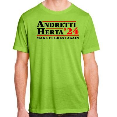 Andretti Herta 2024 Funny Indy Racing Adult ChromaSoft Performance T-Shirt