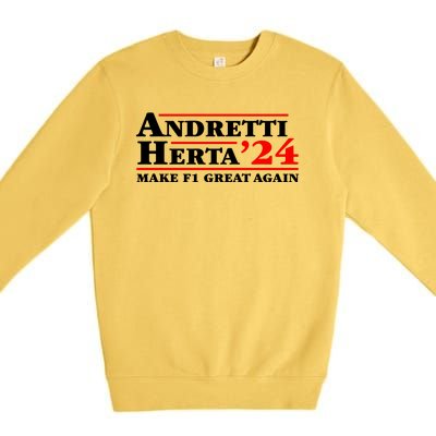 Andretti Herta 2024 Funny Indy Racing Premium Crewneck Sweatshirt