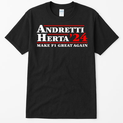 Andretti Herta 2024 Funny Indy Racing Tall T-Shirt