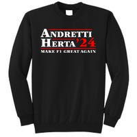 Andretti Herta 2024 Funny Indy Racing Tall Sweatshirt