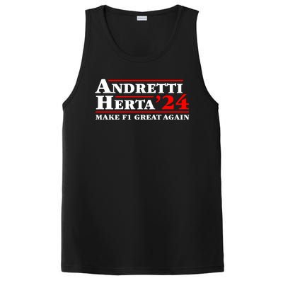 Andretti Herta 2024 Funny Indy Racing PosiCharge Competitor Tank