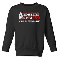 Andretti Herta 2024 Funny Indy Racing Toddler Sweatshirt