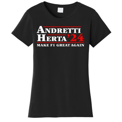 Andretti Herta 2024 Funny Indy Racing Women's T-Shirt