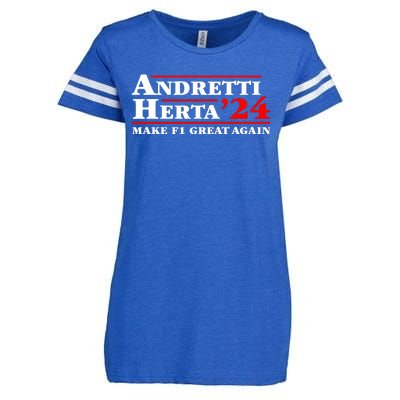 Andretti Herta 2024 Funny Indy Racing Enza Ladies Jersey Football T-Shirt