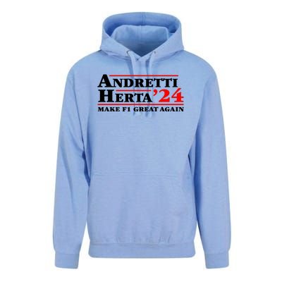 Andretti Herta 2024 Funny Indy Racing Unisex Surf Hoodie