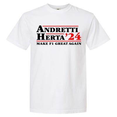 Andretti Herta 2024 Funny Indy Racing Garment-Dyed Heavyweight T-Shirt