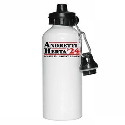 Andretti Herta 2024 Funny Indy Racing Aluminum Water Bottle