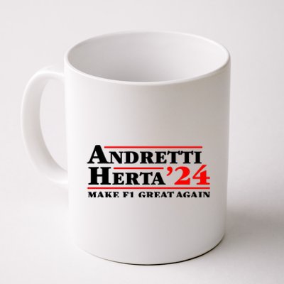 Andretti Herta 2024 Funny Indy Racing Coffee Mug